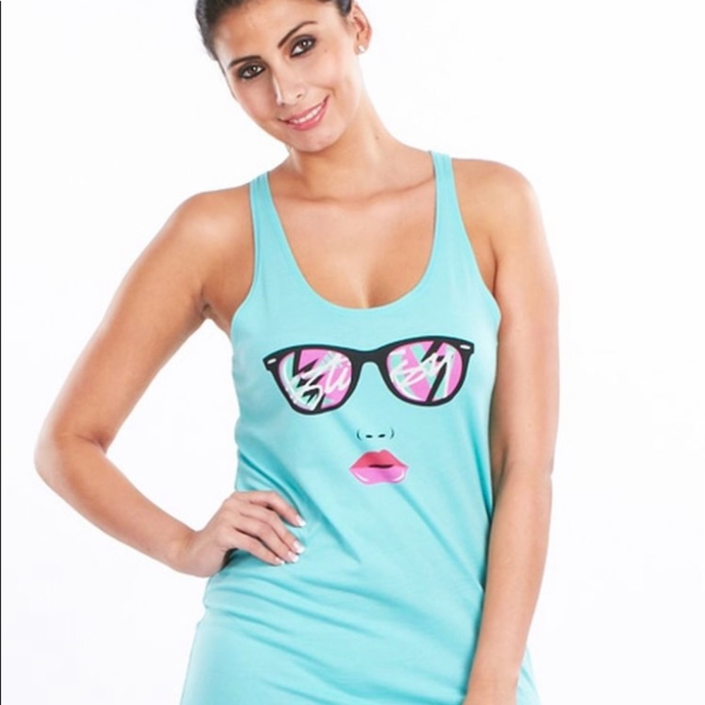 Vintage Stussy Women’s Teal  Tank dress, worn once